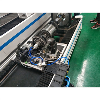 Macchina laser industriale SUDA per taglio laser a fibra CNC per piastre e tubi Raycus/IPG con dispositivo rotante